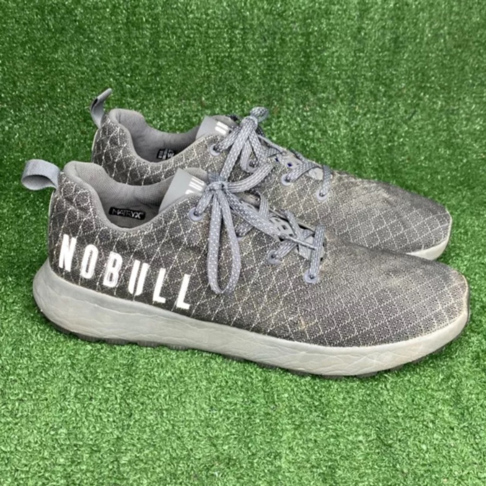 NOBULL shoes trainer Super‎ Fabric Project Womens 11 Men 9.5 Sneaker Gym